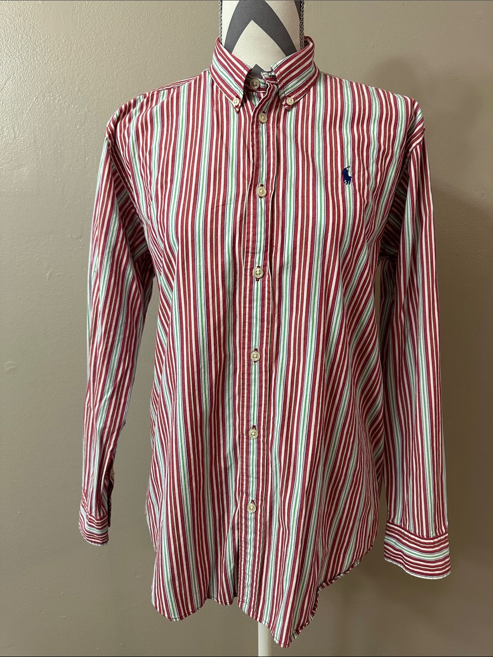 Ralph Lauren XL (20) boys Button down Striped Button-Down Shirt